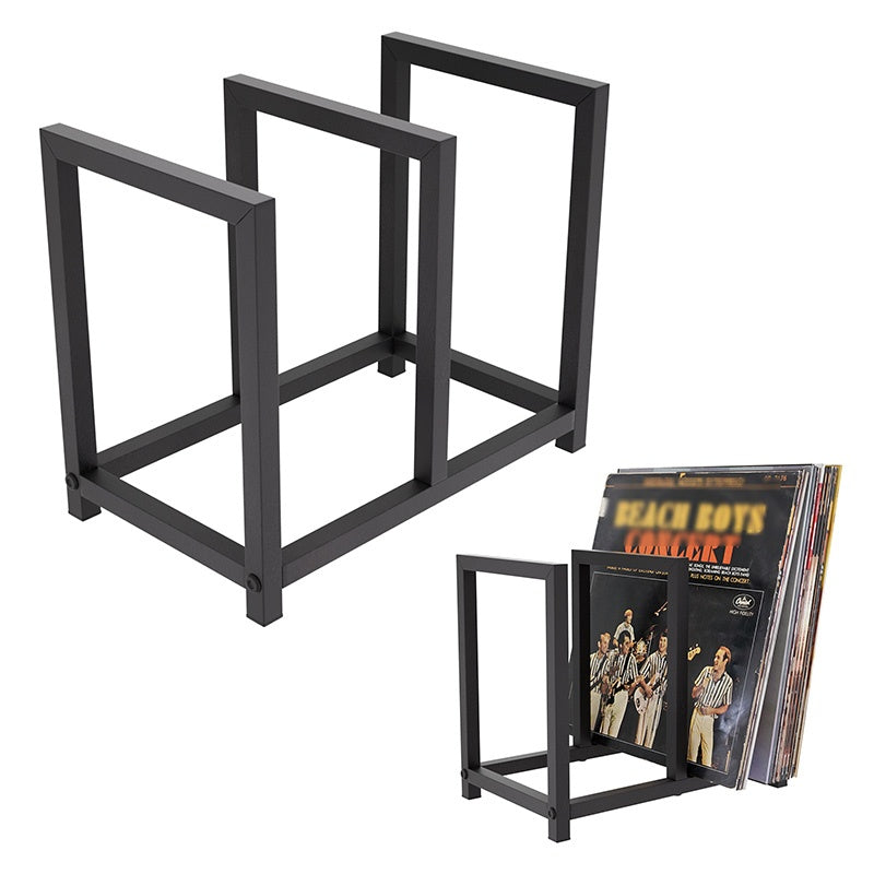 Multi-Purpose Vinyl Record & CD Storage Rack for Turntables & Audio Systems -Recordshaven