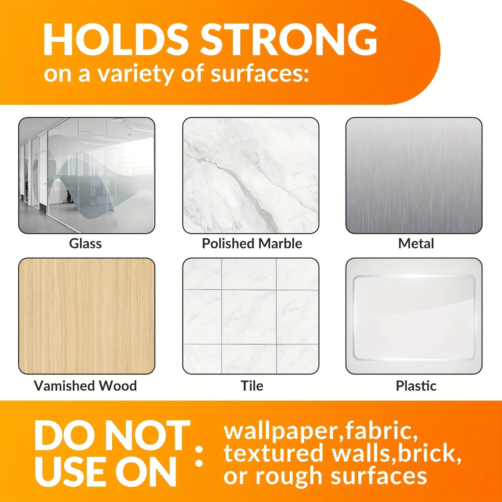 5-Pack No-Drill Self-Adhesive Acrylic Vinyl Record Wall Mount (Floating Shelf) -Recordshaven