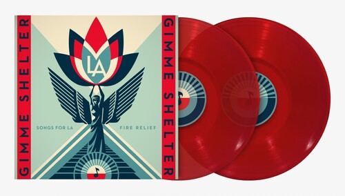 Various Artists: Gimme Shelter: Songs For La Fire Relief (RED 2xLP) {VINYL LP}